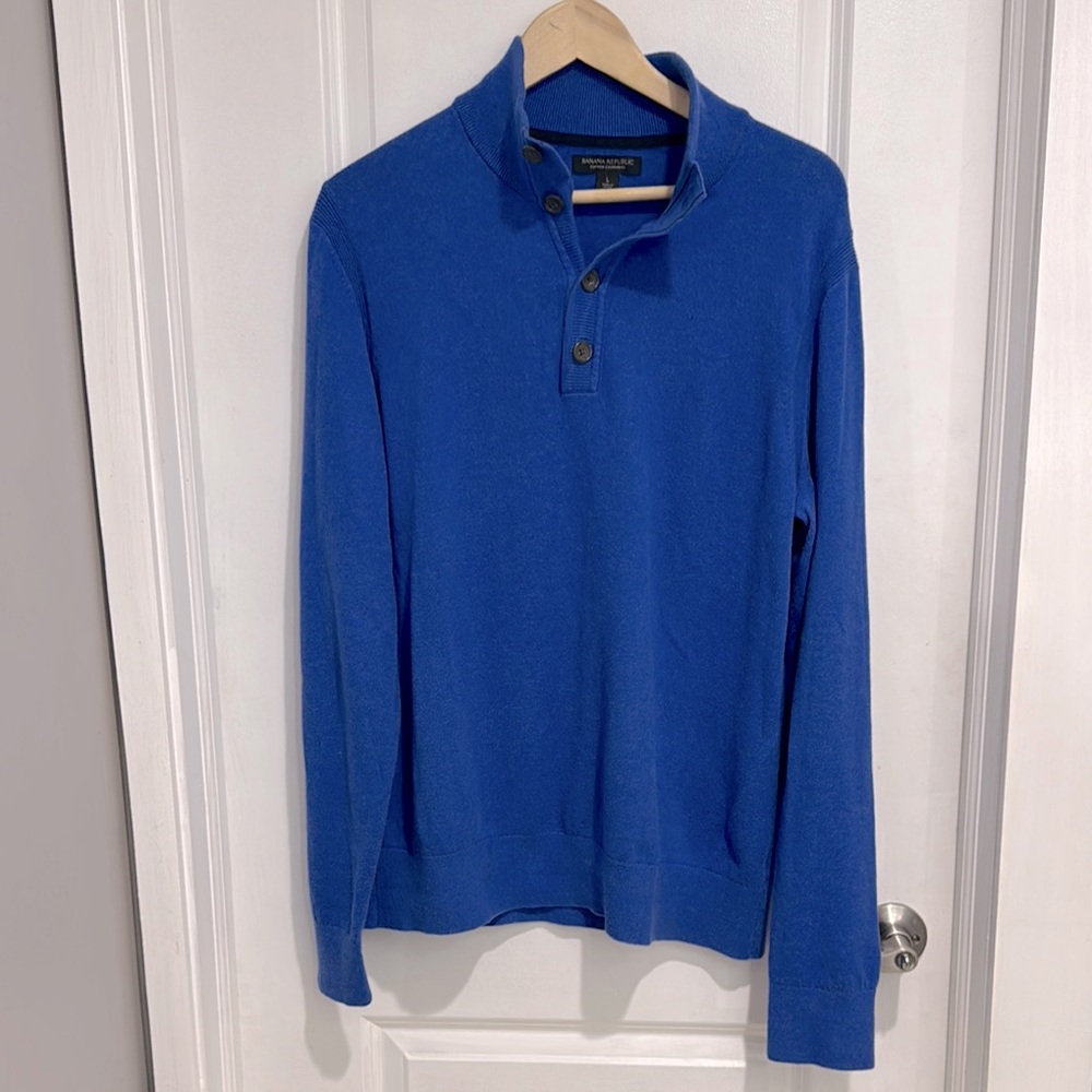 Banana Republic Cotton Cashmere Sweater